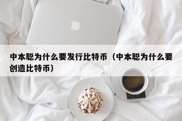 中本聪为什么要发行比特币(中本聪为什么要创造比特币)